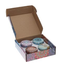 GAEM Свеча (блок 4 шт), D5,5 см,L6 W6 H4 см, 4в.