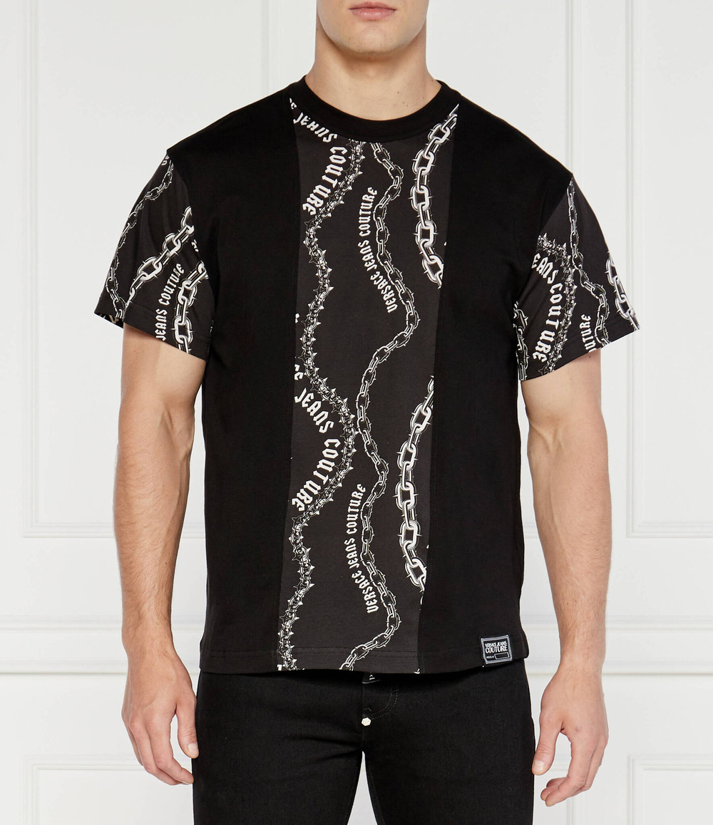 Футболка Versace Jeans Couture - черный(77GAH622JS365)