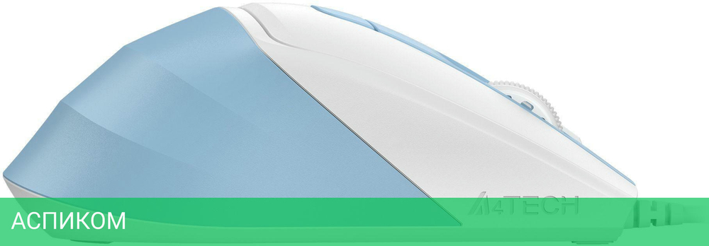 Мышь A4Tech Fstyler FM45S Air голубой/белый/Icy Blue
