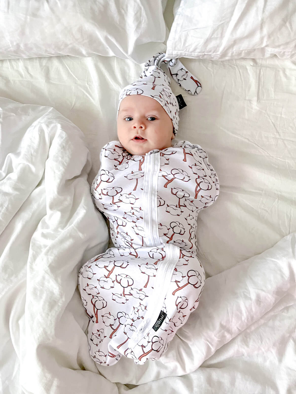 Пелёнка-кокон Mjölk Хлопок, уценка