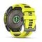 Garmin Fenix 8 51 мм Solar Titanium – жёлто-серый ремешок, сапфировое стекло