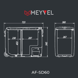 Автохолодильник Meyvel AF-SD60