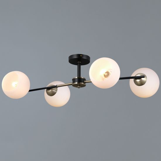 IL0469-4CSQ-24 BK AB LIBRA светильник потолочный