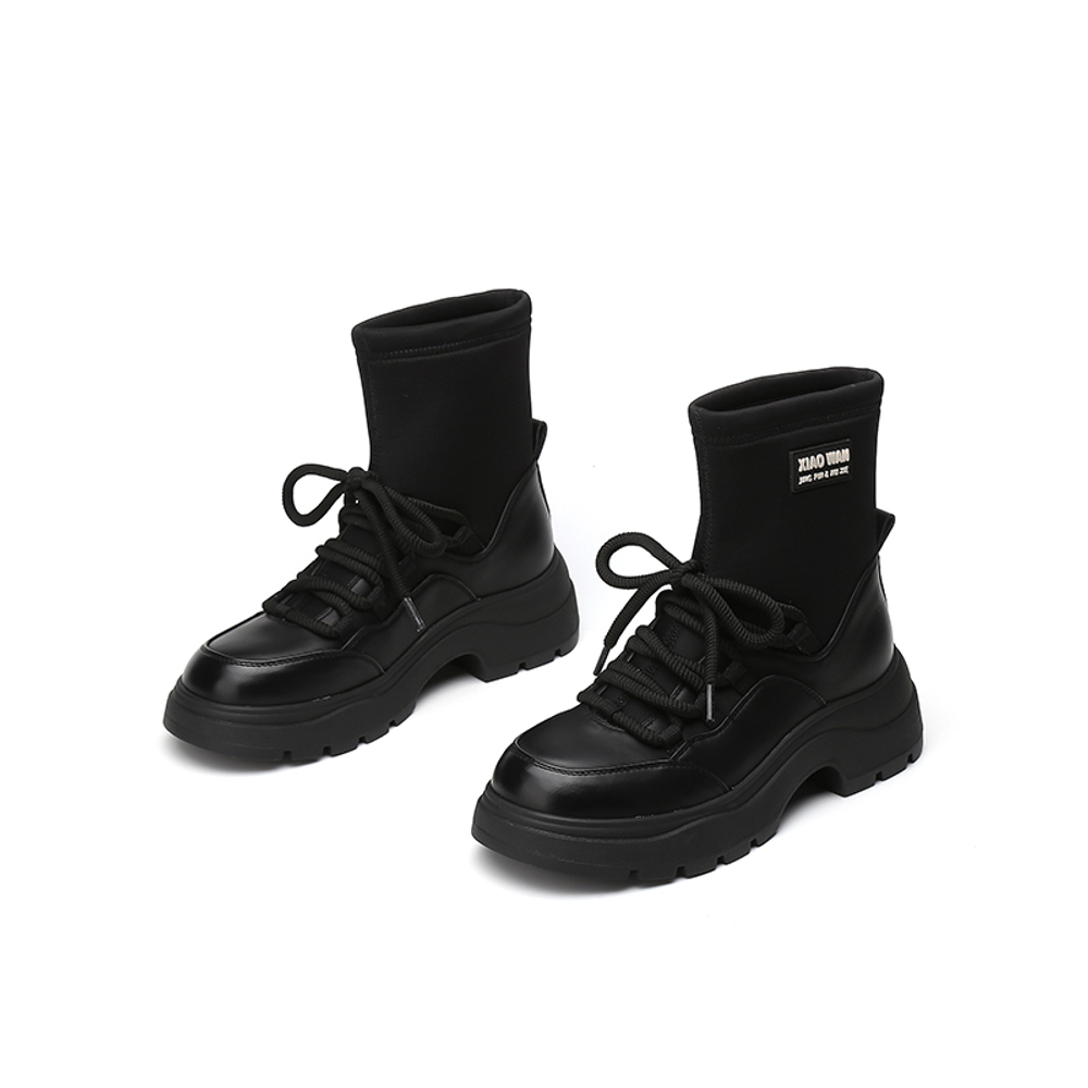 JINBAICHUAN PU Ankle Boots Women"s