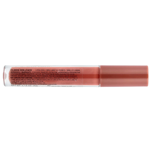 L.A. Colors, High Shine, блеск для губ с маслом ши, CLG934, кукольное лицо, 4 г (0,14 унции)