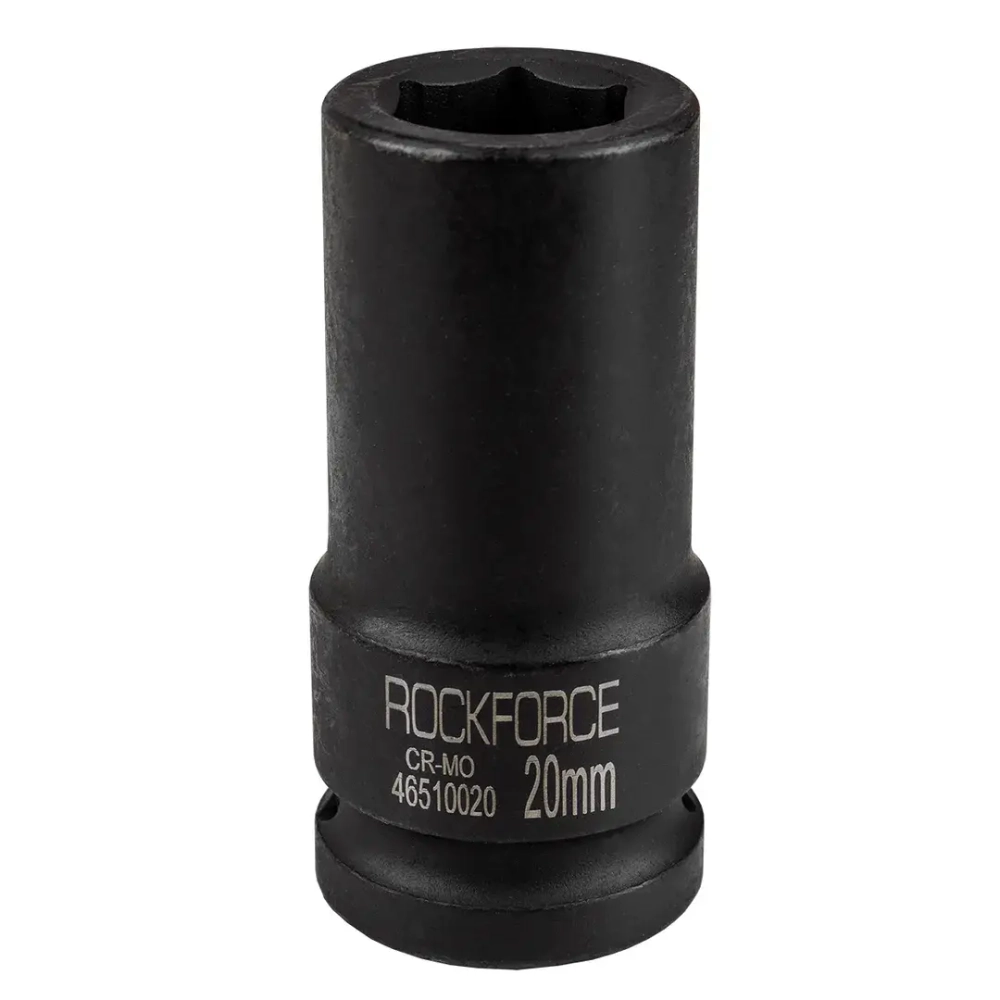 Головка ударная глубокая 3/4'', 20мм (6гр.) RockForce RF-46510020