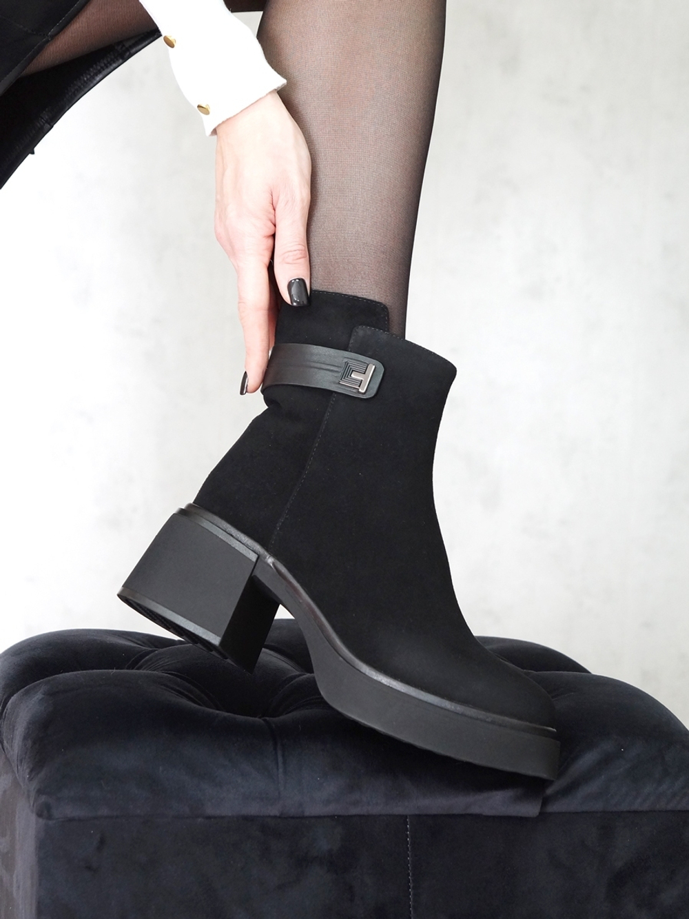 Полусапожки женские зимние