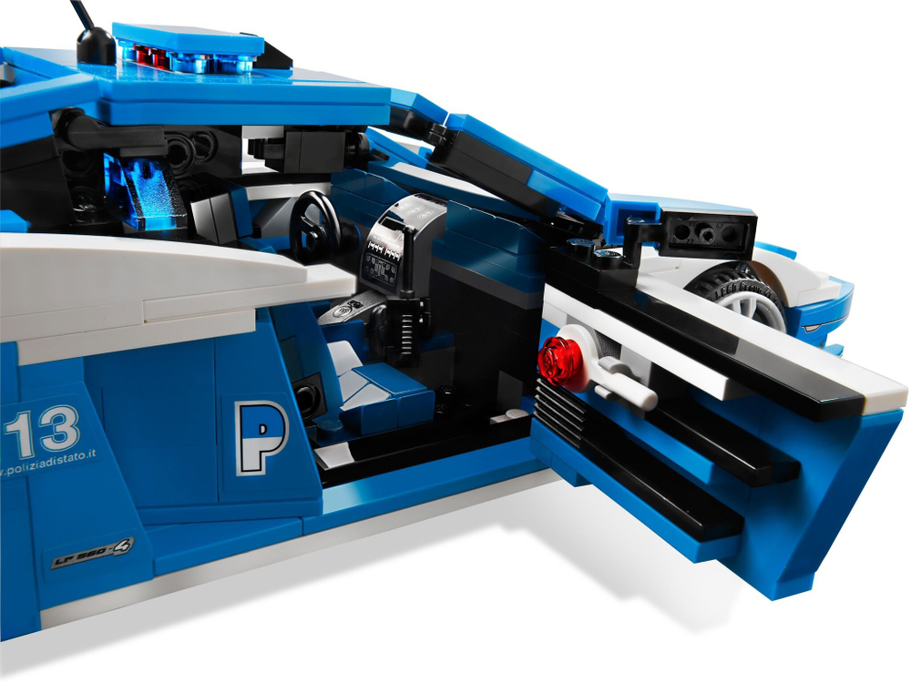 Конструктор LEGO  Racers 8214 Ламборгини Галлардо LP 560-4 Полиция