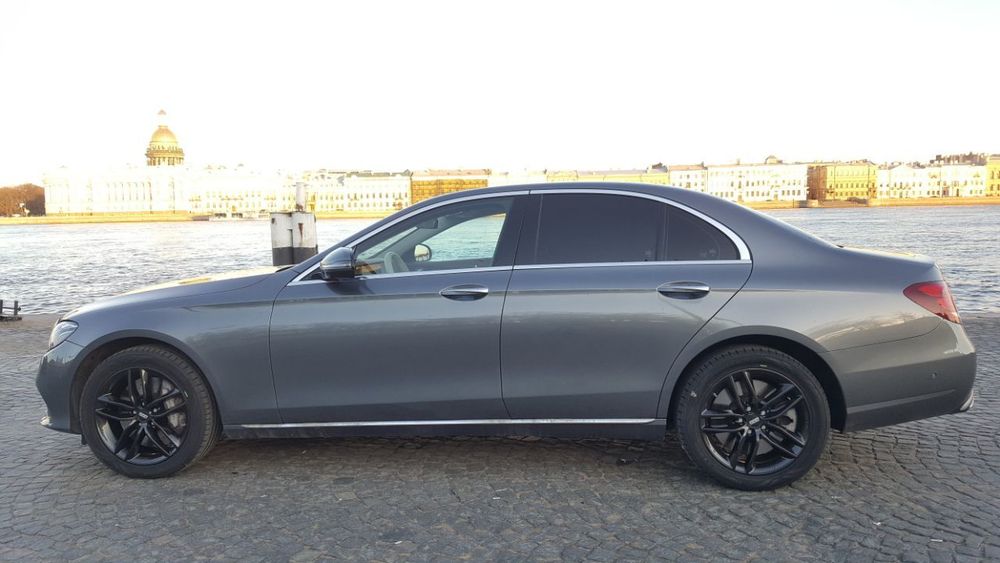 W213 E400 4Matic & BBS SX 18" crystal black