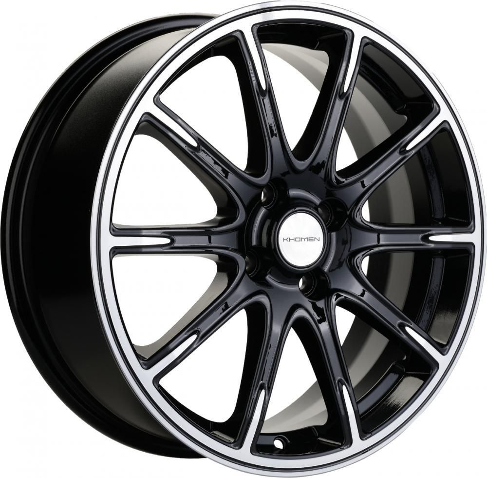 Khomen 1707 6.5x17 4x100 ET 50 Dia 60.1 (BFP)