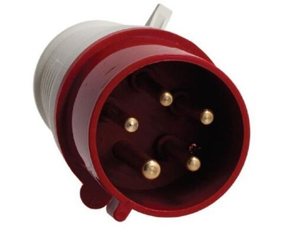 Вилка переносная 015 3Р+РЕ+N 16А 380В IP44 ps-015-16-380 EKF