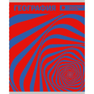 Тетрадь предметная А5 География 40л клетка "Абстракция Грин" (Академия Групп)