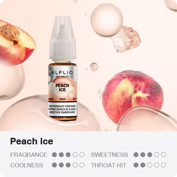 ELFLIQ - Peach Ice (30ml)