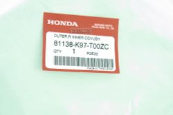 81138-K97-T00ZC. OUTER, R. INNER COVER. Fairing Honda PCX125, PCX150. 2018-2020