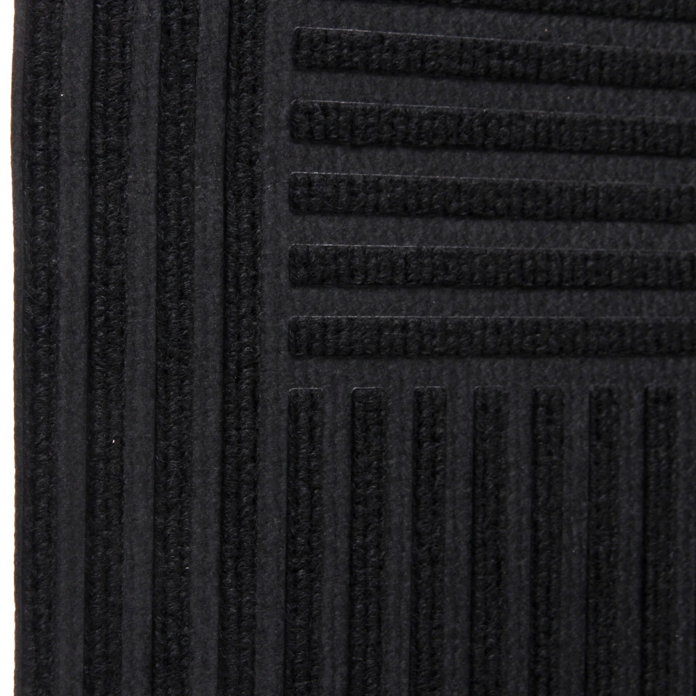 Коврик придверный 45*75см»Комфорт» черный