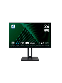 MSI PRO 23.8" MP245PG {IPS 1920x1080 100Hz 100Hz 4ms 300cd D-Sub HDMI DisplayPort M/M HAS Pivot}