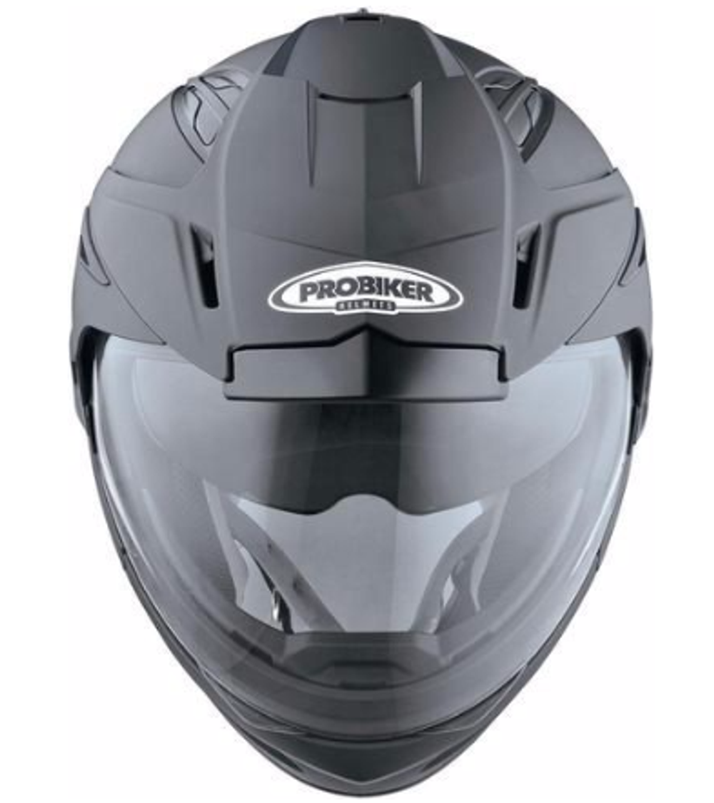 Мотошлем - PROBIKER MULTI-8 INTEGRAL-JET (матовый, черный)
