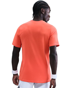 Мужская теннисная футболка Nike Court Dri-FIT - turf orange/sail