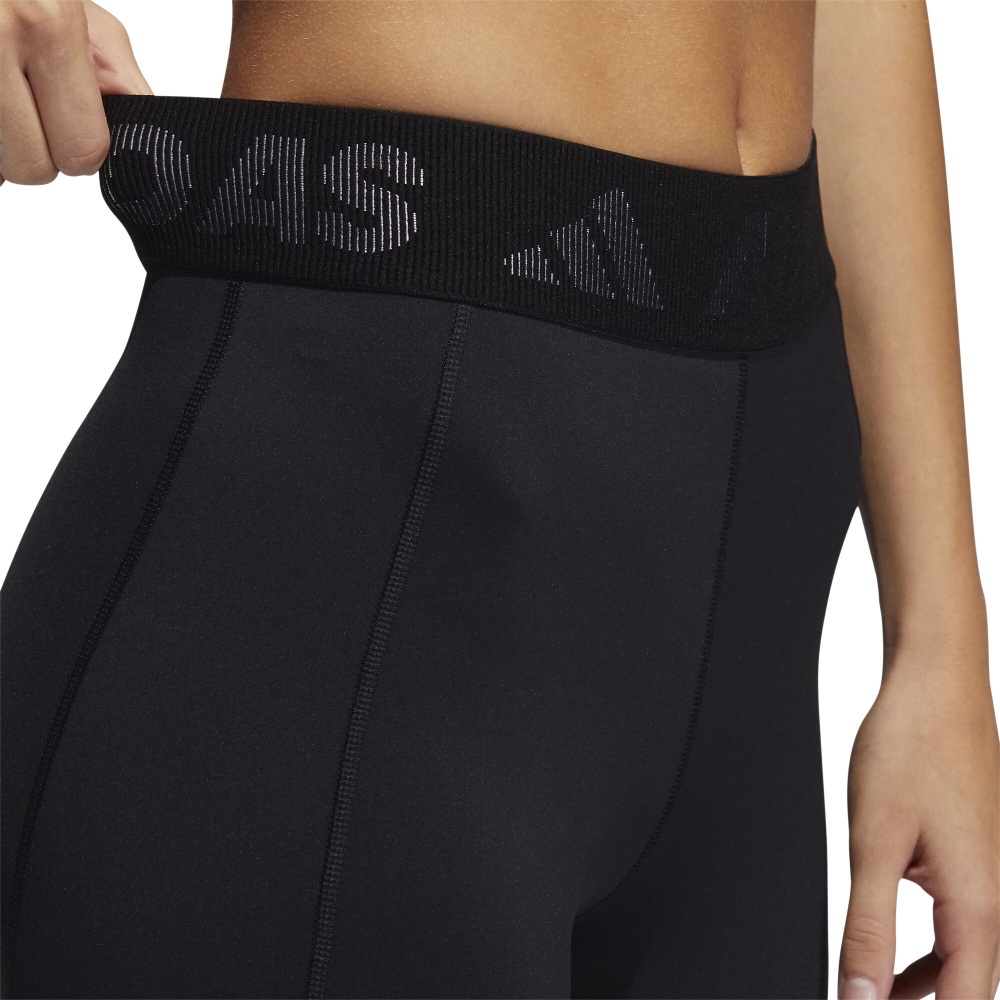 Женские теннисные брюки adidas 3/4 3 Bar Tight Women - Black