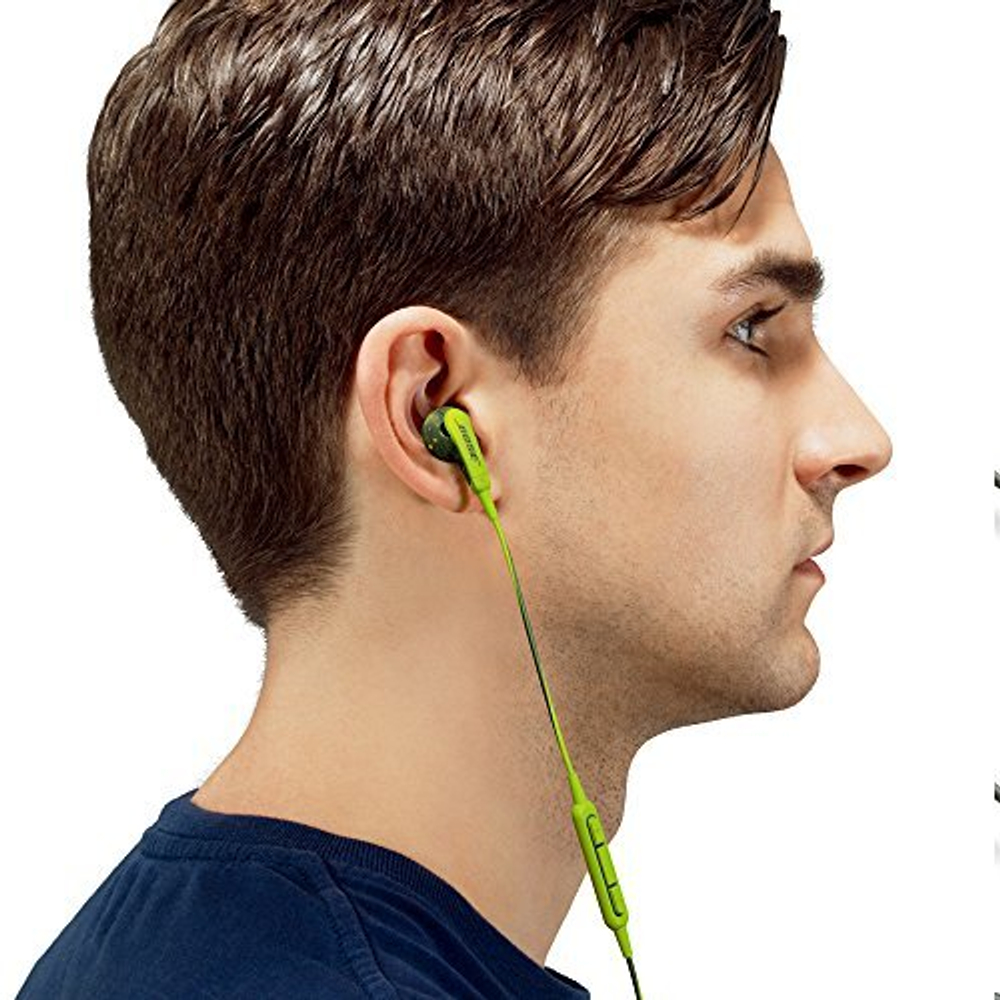 Наушники Bose 717534-0030 SoundSport MFI green/gray