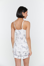 Пижама из вискозы - M размер (тройка)