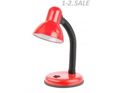 Настольный светильник ЭРА N-211-E27-40W-R красный