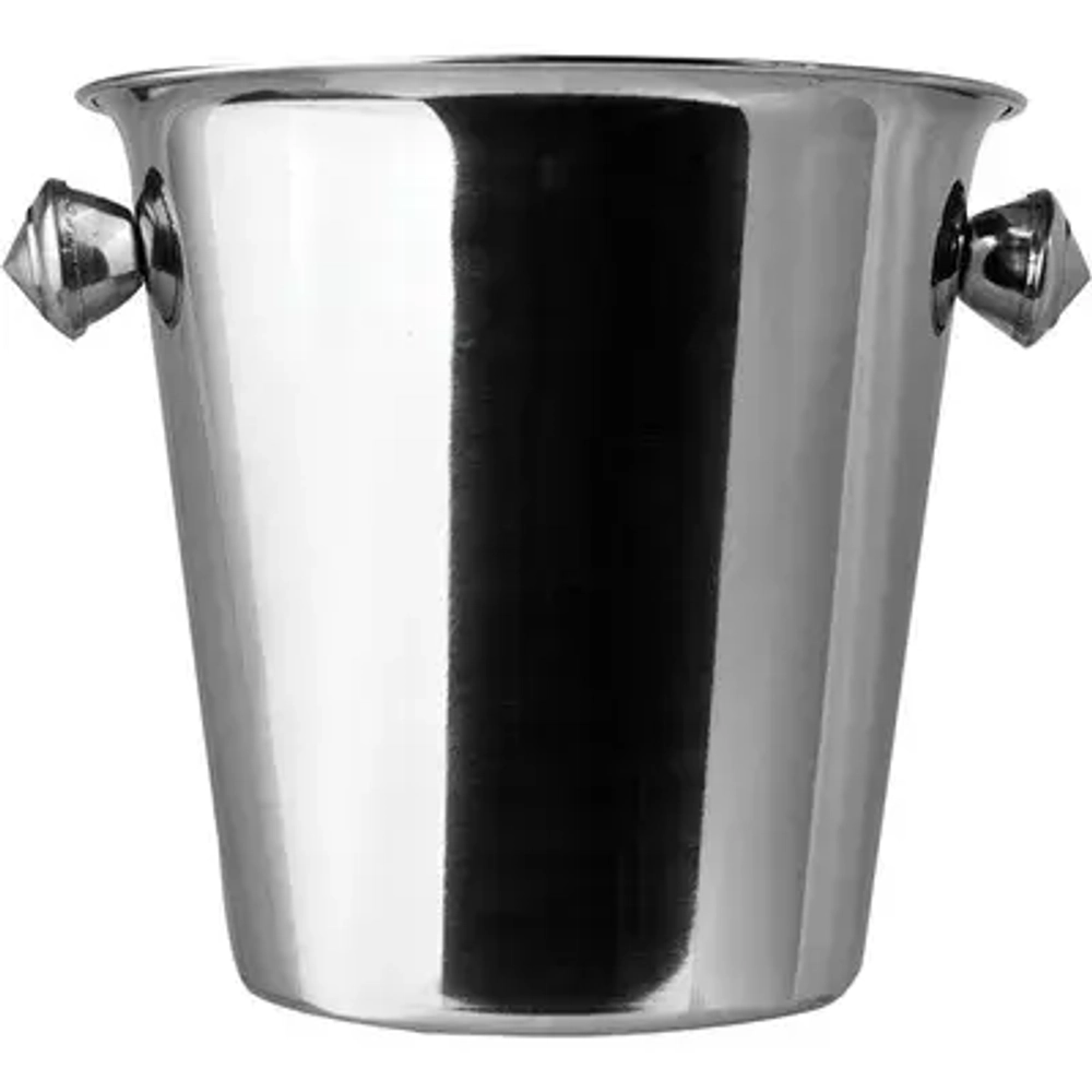 Ведро д/шампанского «Проотель»; сталь нерж.; 3.8л; H=20см; металлич. Индия   3171365/WB21