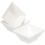Салатник керам, квадр, 3 шт, 9 см, 9х9х4.5 см, Квадрат, Y4-3222