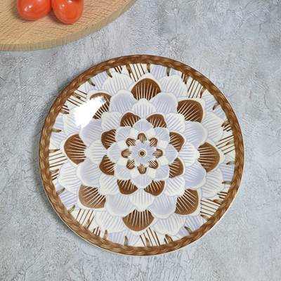 Тарелка мелкая 7" гладкий край (00104206)