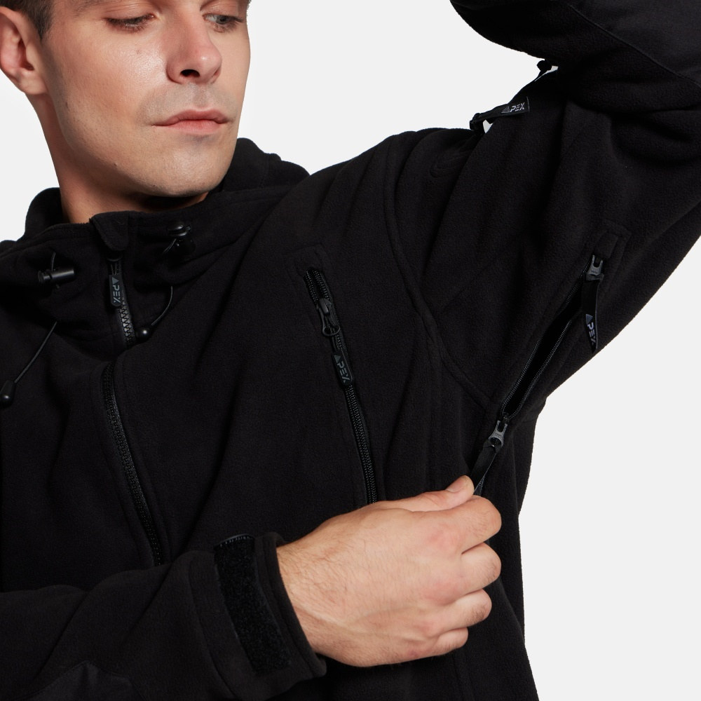 Кофта флисовая HUBBARD APEX Black