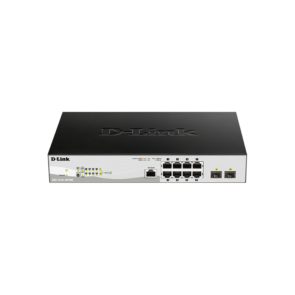 Коммутатор D-Link DGS-1210-10/ME/B2A