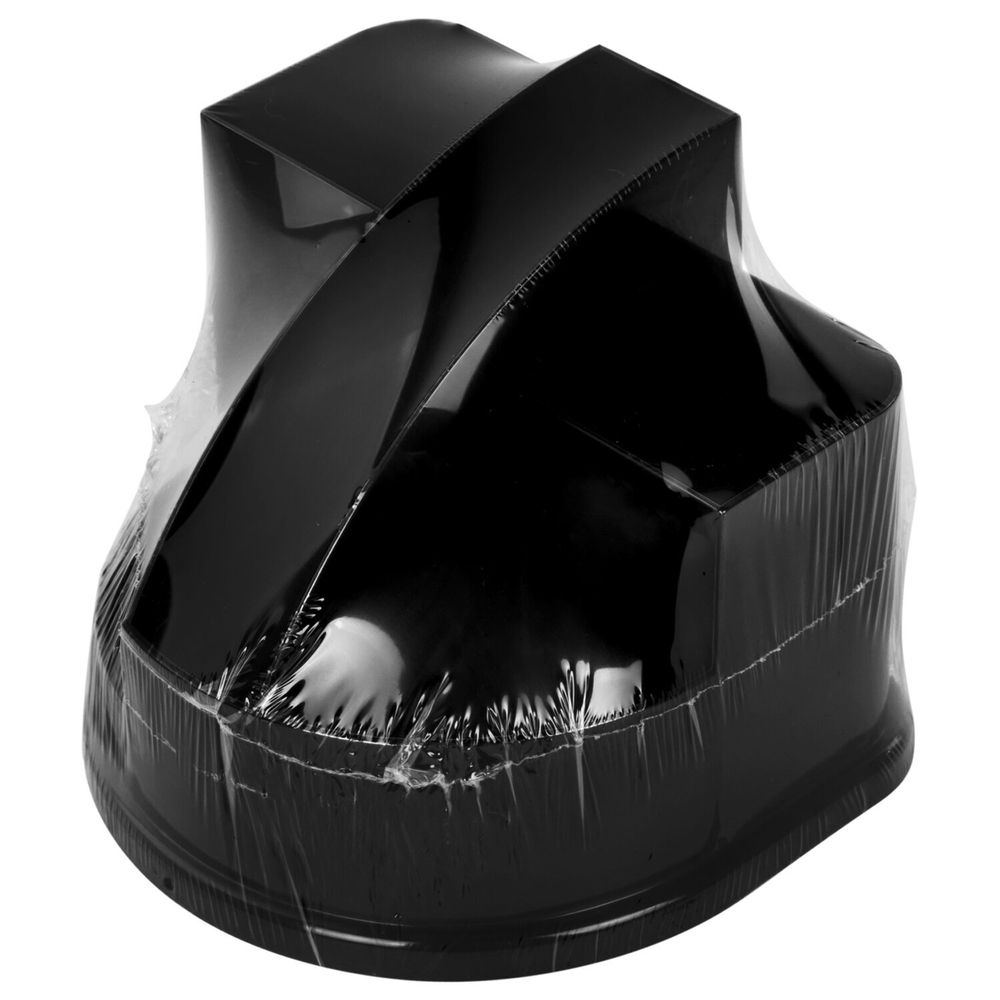 Подставка-органайзер BRAUBERG STYLE, 5 отделений, 132×122×108 мм, черная, 2 штуки в комплекте.
