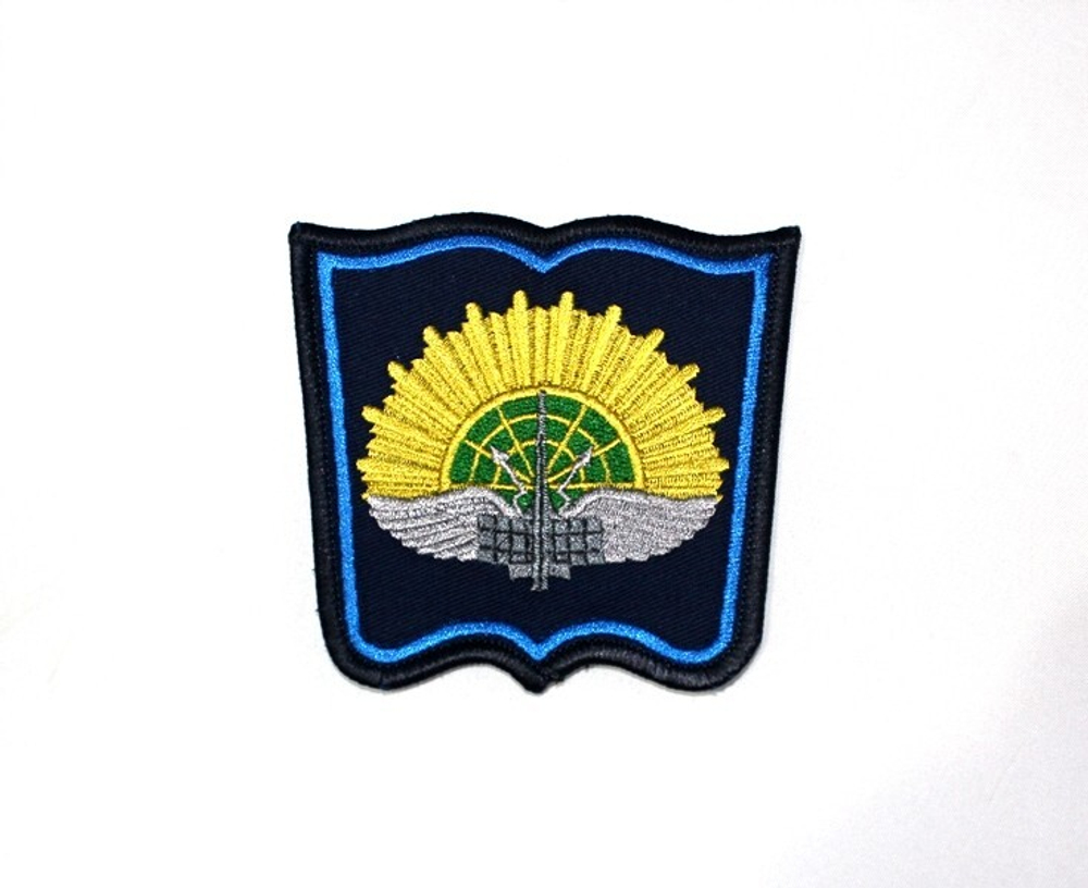 Шеврон вышитый ЯВВУ ПВО (книга) на парадную форму