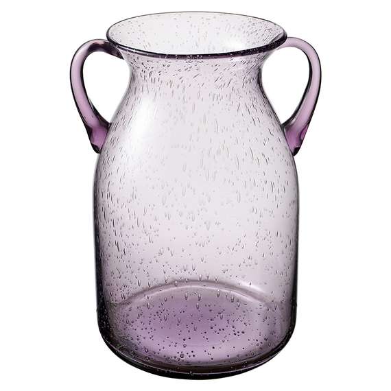 Ваза для цветов flowi, 25 см, фиолетовая