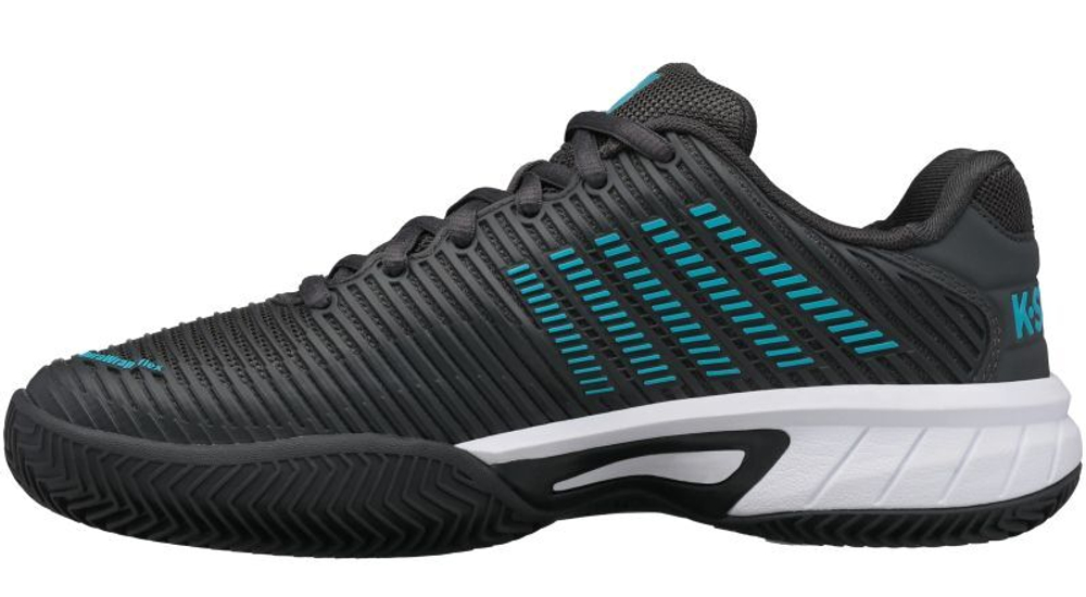 детские Кроссовки теннисные K-Swiss Hypercourt Express 2 HB Junior - dark shadow/scuba blue/white