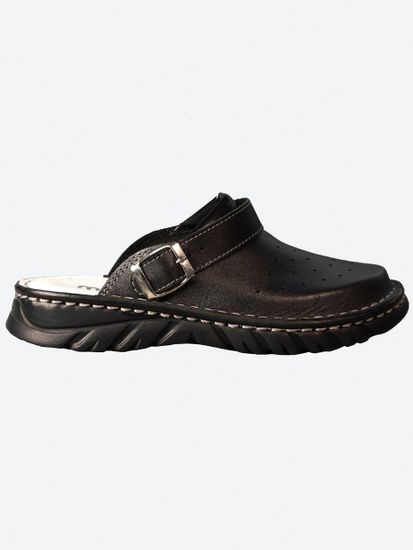 09 | "Lika" Женские сабо (черный)