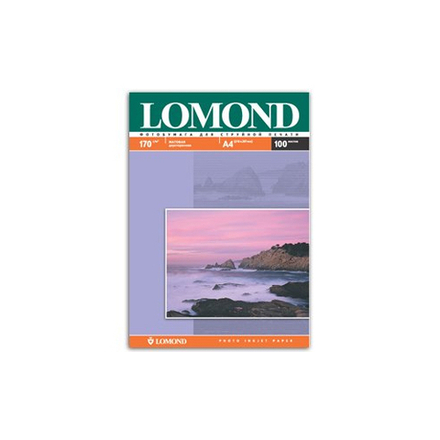 0102006 Lomond Бумага А4 (мат) 170г/м2 (100 л) 2-х сторонняя