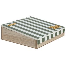 GAEM Шкатулка для чайных пакетиков, L24 W24 H8 см