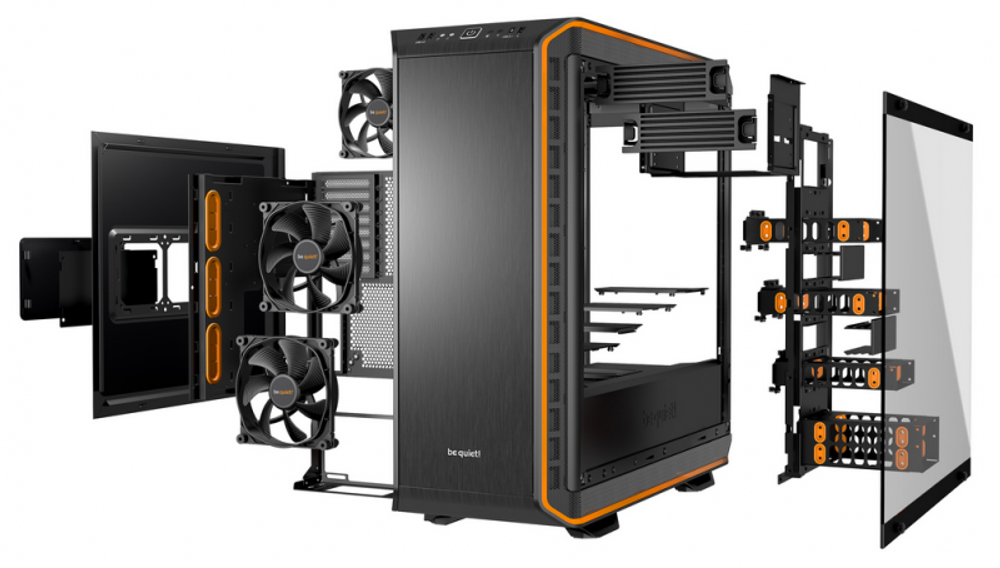 Корпус BeQuiet DARK BASE PRO 900 Ver.2 Orange (BGW14)