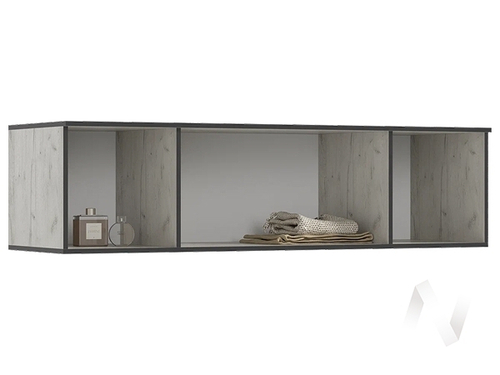 Антресоль к шкафу (1600) Норд (дуб крафт белый)