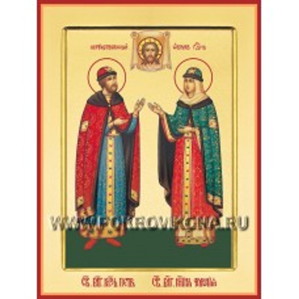Святые благоверные князь Петр и княгиня Феврония, в иночестве Давид и Евфросиния, Муромские чудотворцы Св-12