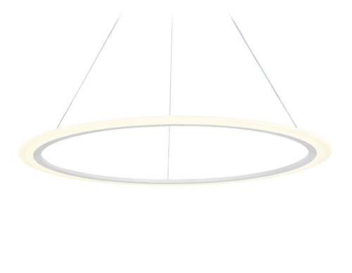 Светильник потолочный светодиодный с пультом FA4345 WH белый 68W 3000K/4200K/6400K D770*730 (ПДУ РАДИО 2.4G)