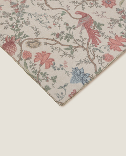 Плед 150х200 Frati Home Soft Bamboo Райская птица Beige бежевый