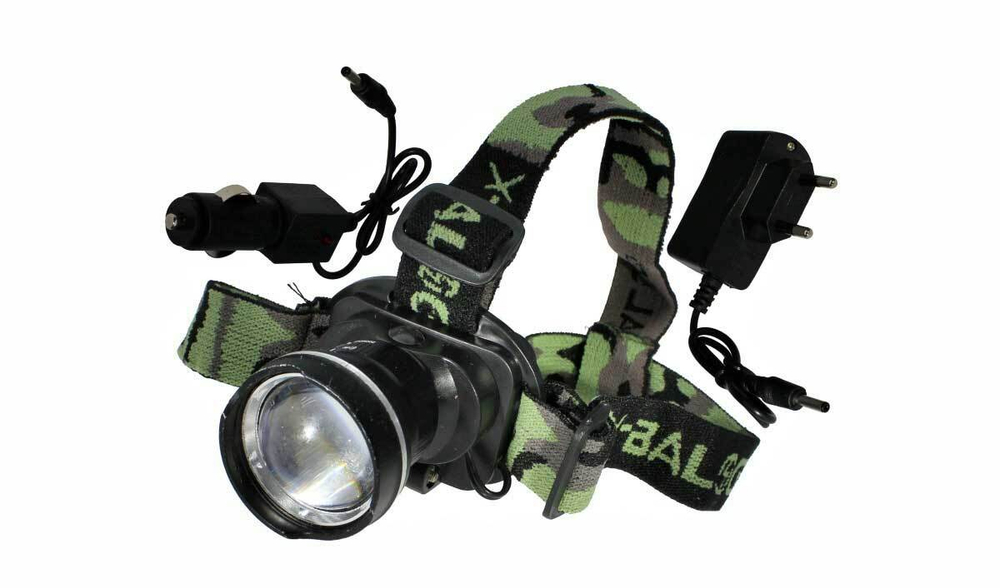 Фонарь кит  ZOOM Налобный  P-6807