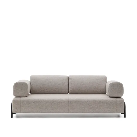 Трехместный диван Compo, бежевый