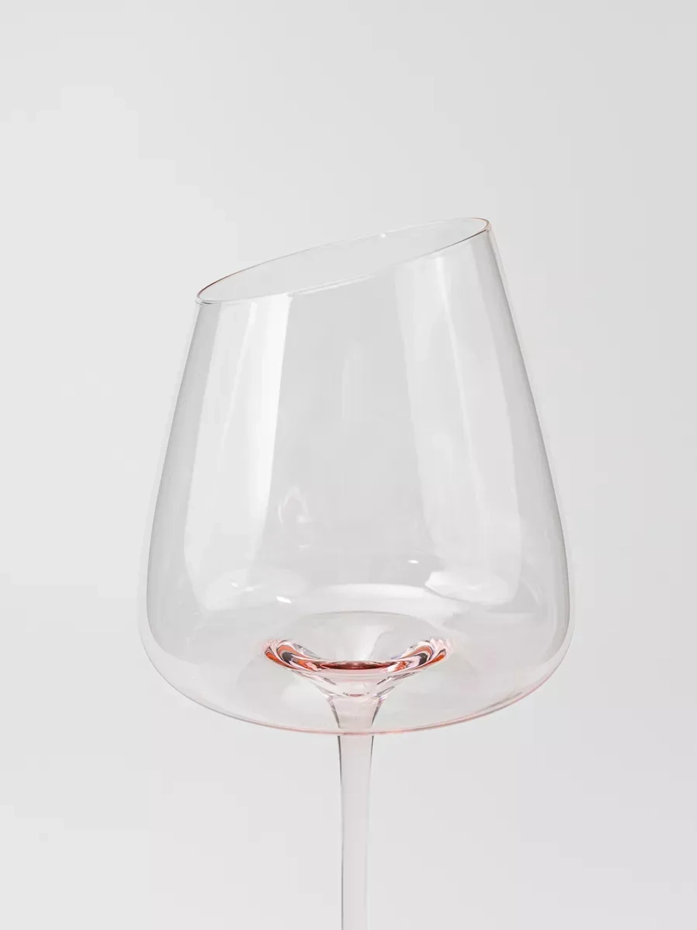 Набор розовых бокалов для вина, 2 шт., 580 мл.