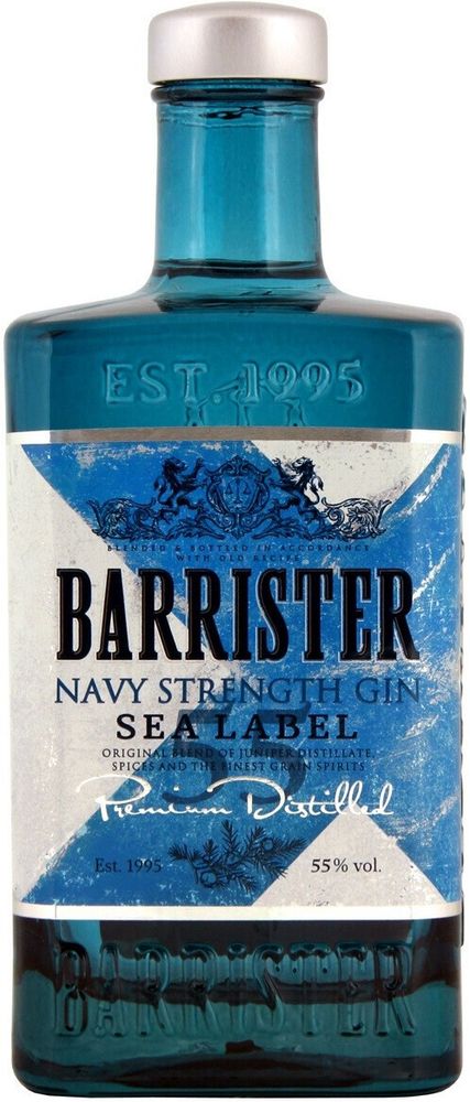 Джин Barrister Navy Strength, 0,7 л.