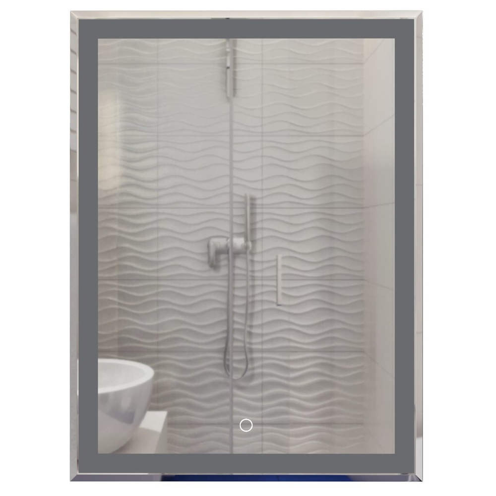 Зеркало MIXLINE "Минио" 600*800 (ШВ) сенсорный выключатель, светодиодная подсветка