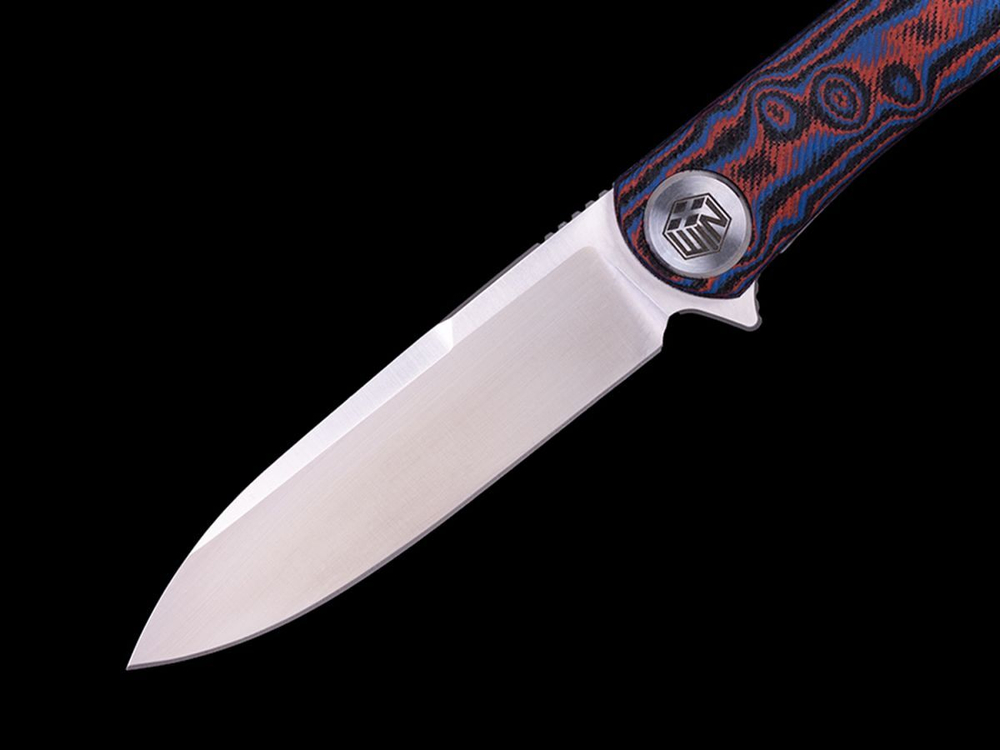 Нож DR.TECH Scout D2 G10 Micarta Red