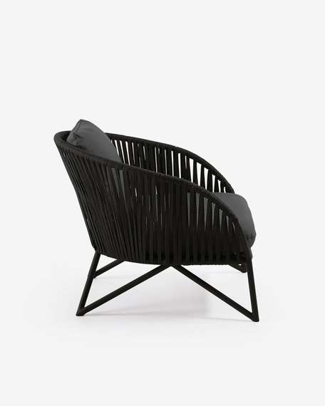 Уличное кресло Branzie черное | La Forma | Испания | Купить в Hallberg.ru